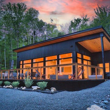 Kallm-Mont-Tremblant Chalet With Hot Tub, Pond & Beach On Private 7Acre Estate Lac-Superieur Exterior foto